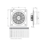 Bb Link bvn-ventilator 4M 300-BK(WOKS) Cene