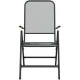  9-dijelni vrtni blagovaonski set antracit metalni mrežasti | shoptok.hr
