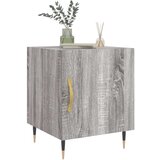 vidaXL Nočna omarica siva sonoma 40x40x50 cm inženirski les | Shoptok.si