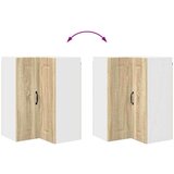 vidaXL Zidni kuhinjski ormarić s policom Sonoma hrast 57 x 57 x 80 cm | shoptok.hr