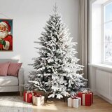  Umjetno božićno drvce s nogom 210 cm PVC i metal | shoptok.hr