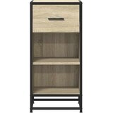  Komoda boja hrasta 35,5 x 35 x 76 cm konstruirano drvo i metal | Eponuda.com