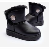 Big Star Children's Snow Boots Lined with Fur Black | ePonuda.com
