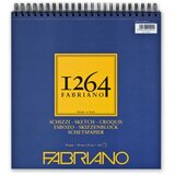 Schizzi, blok za skiciranje, A4, 90g, 120 lista, Fabriano