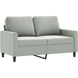  3-dijelni set sofa s jastucima svjetlosivi baršunasti | shoptok.hr