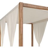 Bessagi Garden Vrtni Ležalnik Nicola, Krem, Masivno | Shoptok.si