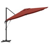  Roma dežnik Rdeča 286 x 285 x 265 cm Poliester in aluminij, (5000045849) | Shoptok.si