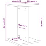  Stalak za biljke Sivi Sonoma 25 x 25 5 x 40 5 cm | shoptok.hr