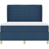  Krevet s opruga kutije s madracem Plava 190 x 140 cm tkanina | shoptok.hr