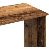 vidaXL Pisalna miza starinski les 102x50x75 cm inženirski les | Shoptok.si