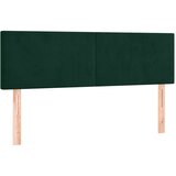 Krevet s oprugama i madracem tamnozeleni 140x190 cm baršunasti | Eponuda.ba