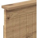  Bed Frame with Storage and Headboard Artisan Oak 180 x 200 cm | shoptok.hr