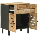  Noćni ormarić Prirodna 50 x 33 x 60 cm Čvrsto drvo manga | shoptok.hr