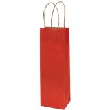  Darilna vrečka natron za steklenico, eko, rdeča | Shoptok.si