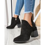 Resti Women's boots on the post with cut-outs in black. Encura- Footwear | Shoptok.si