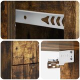  Stenski nočni omarici 2 pcs Dimljen hrast 33 x 34,5 x 40 cm, (5000209539) | Shoptok.si
