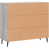  Komoda boja hrasta sonome 90 x 34 x 80 cm konstruirano drvo | shoptok.hr