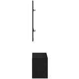 Set namještaja za predsoblje 4 pcs Crni hrast Konstruirano drvo | shoptok.hr