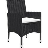  3-dijelni vrtni blagovaonski set crni | shoptok.hr