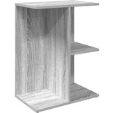 vidaXL Nočna omarica 2 kosa siva sonoma 46,5x29x61 cm inženirski les | Shoptok.si