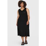 Only Carmakoma Obleka CARMay Calf Vneck | Shoptok.si