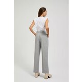 Marisse Gray Straight-Leg Suit Trousers With Pockets | Eponuda.ba
