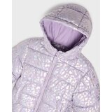 Sinsay Pamučna Puffer Jakna S Kapuljačom I Leopardskim Uzorkom Slike