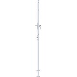  Vrtna vrata 85 x 174 cm Nehrđajući čelik Može se zaključati | shoptok.hr
