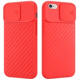  Ohišje, združljiv z Apple v Matt Red - Zaščitni pokrov iz fleksibilnega silikona TPU in z zaščito pred kamero, (20585390) | Shoptok.si
