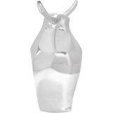  Skulptura bika Srebrno 37 x 44 x 17 cm Aluminij | shoptok.hr