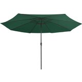  Vrtni suncobran s metalnim stupom 390 cm zeleni | Eponuda.ba