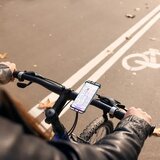 URBAN MOOV Univerzalni fleksibilni nosilec za kolo/voziček za pametne telefone - črn Slike