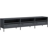 TV ormarić antracit 202x39x43,5 cm hladno valjani čelik | shoptok.hr