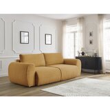 Bobochic Paris Senf žuta sklopiva sofa od samta 257 cm Lucien – | shoptok.hr