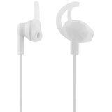 Streetz E120 Stay-in-ear slušalke na žico, daljinski z 1 gumbom, 3,5mm priključek, mikrofon, bele Cene
