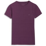 4f Majice s kratkimi rokavi KOSZULKAF2351CIEMNYFIOLET Vijolična Cene