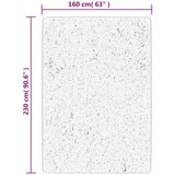  Čupavi moderni tepih s visokim vlaknima bež 160 x 230 cm | shoptok.hr