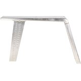  Avijatičarski radni stol srebrni 112 x 50 x 76 cm metalni | Eponuda.ba