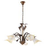  ONLI - Luster na lancu LUCREZIA 5xE14/6W/230V bronzana | Eponuda.com