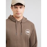 Rip Curl Športna majica rjava / bela | Shoptok.si
