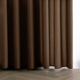 Restilo Rjava zavesa za delno zatemnitev 200x250 cm Carli – | Shoptok.si