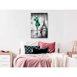  Slika - Parisian Woman (1 Part) Vertical Green 60x90 | shoptok.hr
