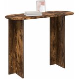  Konzolna stolica s pohranom Dimljeni hrast 100 x 39,5 x 75 cm | shoptok.hr