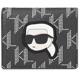 Karl Lagerfeld Majhna ženska denarnica 240W3239 Črna