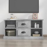 vidaXL TV omarica betonsko siva 99,5x35,5x48 cm inženirski les Cene
