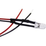  LED dioda sa kablom crvena 5mm Cijene