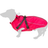 TIAKI kaput za pse s oprsnicom Arkon, ružičasti - Oko 60 cm duljine leđa | shoptok.hr