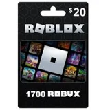 20$ - 1700 Robux (USA)