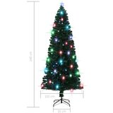  Umjetno božićno drvce sa stalkom LED 240 cm optička vlakna | shoptok.hr