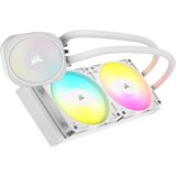 Corsair kuler za cpu nautilus 240 RS/ARGB/240mm/dual fan/vodeno hladenje/bela | ePonuda.com